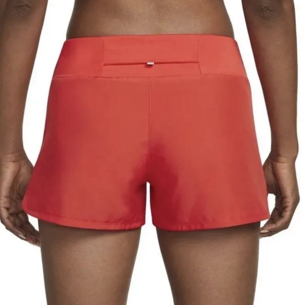 Nike Dri Fit 3" Crew Running Shorts Light Crimson CJ2400-696 Womens Plus Sz XXL - Picture 2 of 12